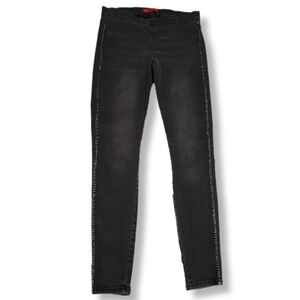 🌸3/$15 Jennifer Lopez Embellished Mcbling Black Grunge Jeggings